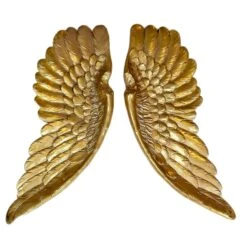 Darthome Limited Antique Gold Hanging Angel Wings -Darthome Limited IMG E4838copy