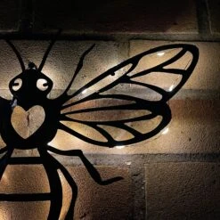 Darthome Limited Metal Honey Bee Solar Wall Art -Darthome Limited IMG E5096 edited99