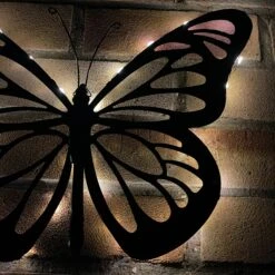 Darthome Limited Metal Butterfly Solar Wall Art -Darthome Limited IMG E5104 edited107