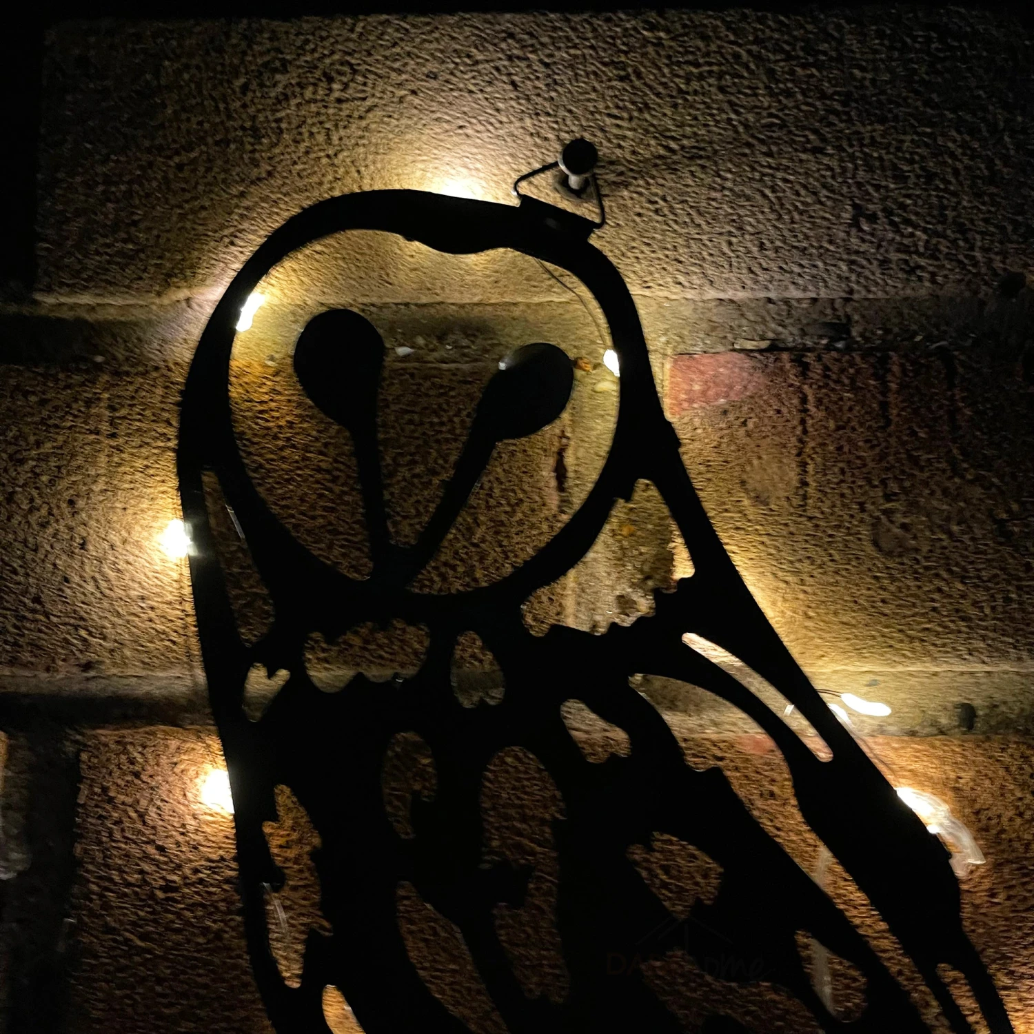 Darthome Limited Metal Barn Owl Solar Wall Art 4 Darthome Limited Metal Barn Owl Solar Wall Art - Image 4