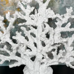 Darthome Limited White Resin Fire Coral Sculpture -Darthome Limited IMG E5148