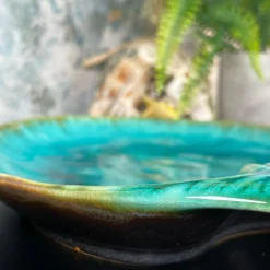 Darthome Limited Ceramic Teal Blue Shell Trinket Dish 12 Darthome Limited Ceramic Teal Blue Shell Trinket Dish -Darthome Limited IMG E5242