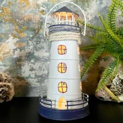 Darthome Limited Metal Lighthouse Tealight Holder