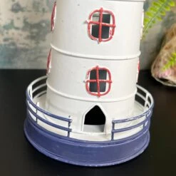 Darthome Limited Metal Lighthouse Tealight Holder -Darthome Limited IMG E5274