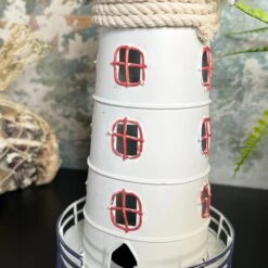 Darthome Limited Metal Lighthouse Tealight Holder -Darthome Limited IMG E5275