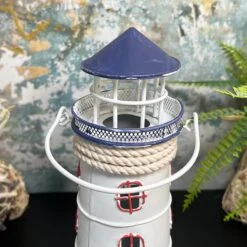 Darthome Limited Metal Lighthouse Tealight Holder -Darthome Limited IMG E5280