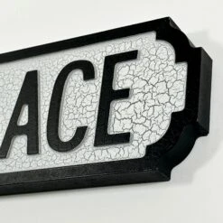 Darthome Limited Crackled Prosecco Palace Street Sign -Darthome Limited IMG E5287 0c7c080c 9625 47c7 86b7 e9cdf7631c1f