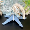 Darthome Limited Blue & White Starfish In Rope Ornament