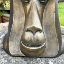 Darthome Limited Gold Monkey Head Planter Large -Darthome Limited IMG E5325 edited63