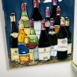 Darthome Limited Wine Cellar Selection Ceramic Art Tile 8x8" 10 Darthome Limited Wine Cellar Selection Ceramic Art Tile 8x8" -Darthome Limited IMG E5340