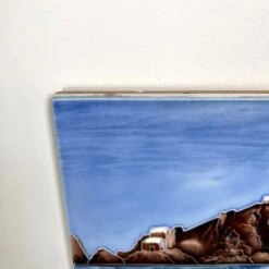 Darthome Limited Lighthouse Island Ceramic Art Tile 8x8" -Darthome Limited IMG E5352