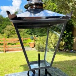 Darthome Limited Stainless Steel Victorian Street Post Lantern 90cm 8 Darthome Limited Stainless Steel Victorian Street Post Lantern 90cm -Darthome Limited IMG E5406 edited24