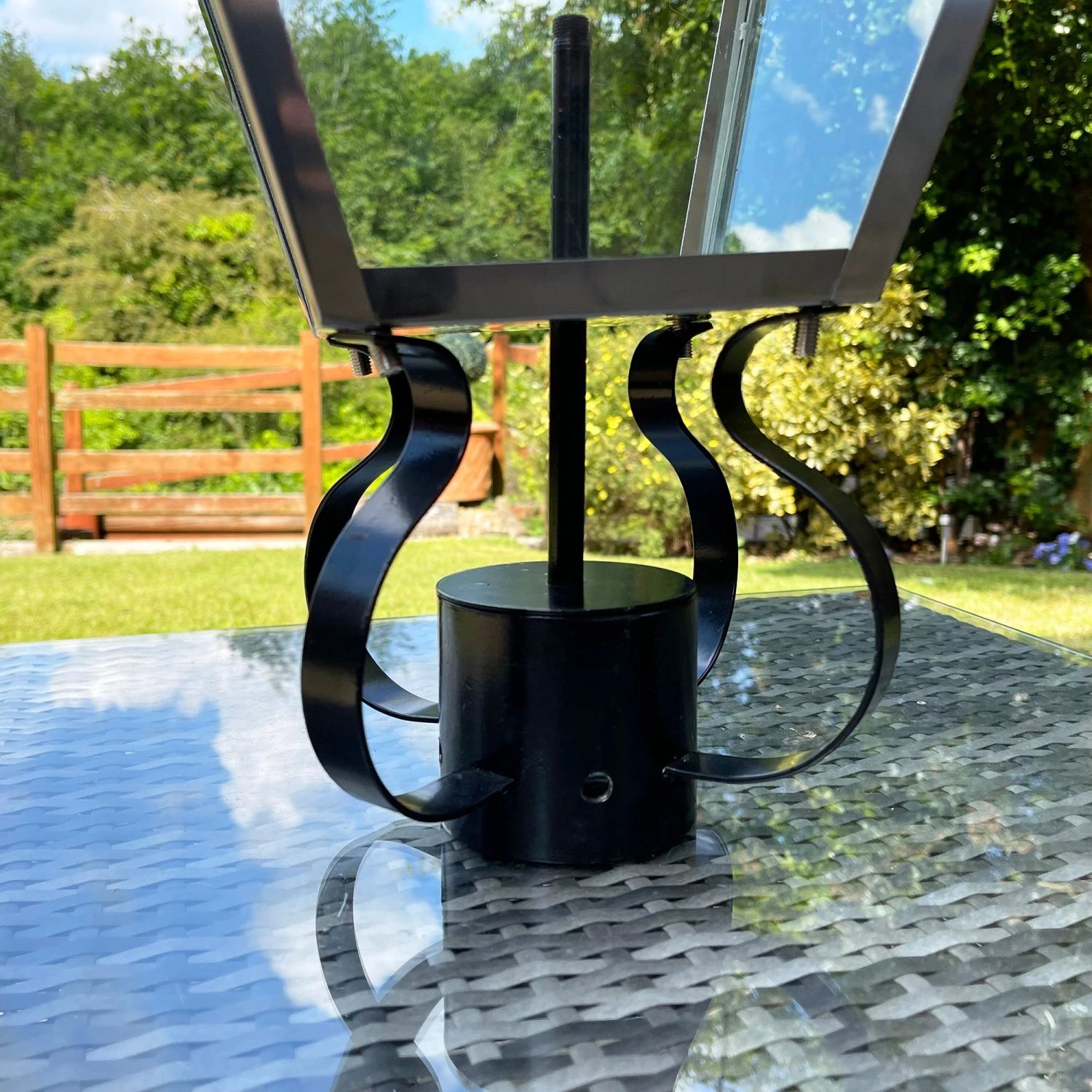 Darthome Limited Stainless Steel Victorian Street Post Lantern 90cm 5 Darthome Limited Stainless Steel Victorian Street Post Lantern 90cm - Image 5