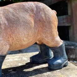 Darthome Limited Pink Resin Pig With Wellies Ornament -Darthome Limited IMG E5744 edited17