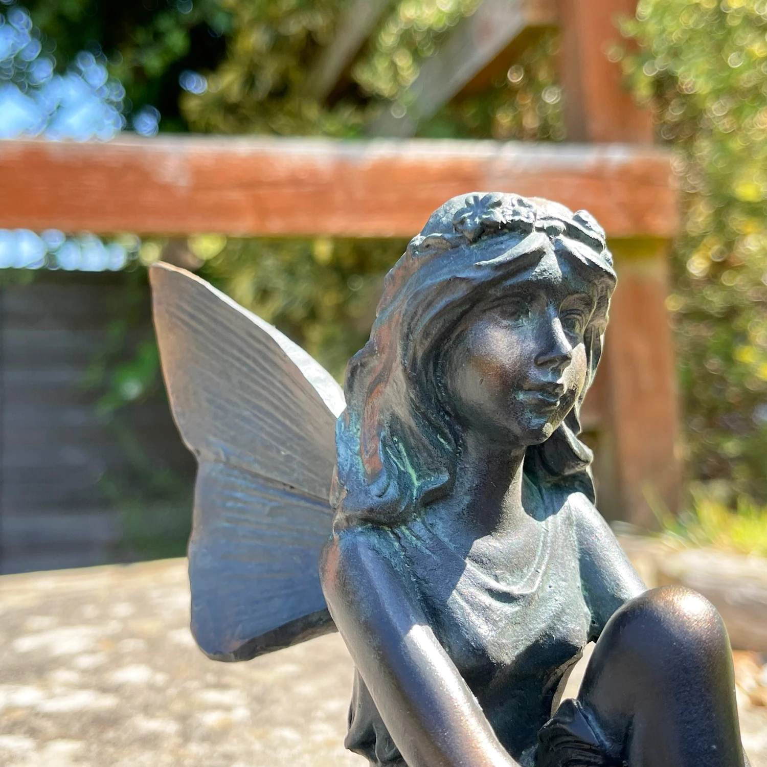 Darthome Limited Shelf Sitting Bronze Fairy Ornament 2 Darthome Limited Shelf Sitting Bronze Fairy Ornament - Image 2