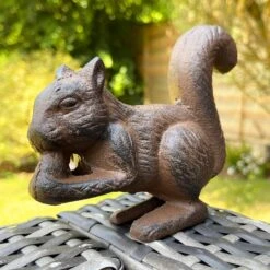 Darthome Limited Cast Iron Squirrel Eating Nut Ornament 12 Darthome Limited Cast Iron Squirrel Eating Nut Ornament -Darthome Limited IMG E5917 edited168