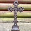 Darthome Limited Cast Iron Cross On Stand 28cm