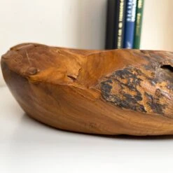 Darthome Limited Teak Root Wood Bowl 30cm -Darthome Limited IMG E6081 edited73