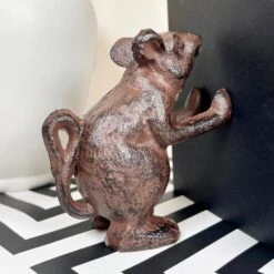 Darthome Limited Cast Iron Mouse Bookends