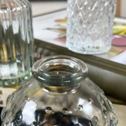 Darthome Limited Set Of 3 Clear Glass Bobble Vases -Darthome Limited IMG E6126 edited7