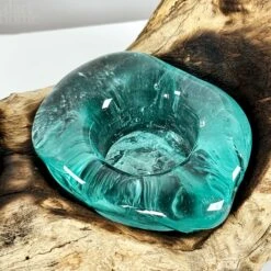 Darthome Limited Molten Glass 4 Candle Holder On Teak Root Stand 16 Darthome Limited Molten Glass 4 Candle Holder On Teak Root Stand -Darthome Limited IMG E6131