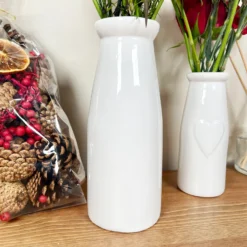 Darthome Limited Set Of 2 Heart Bottle Vases -Darthome Limited IMG E6141