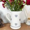 Darthome Limited Faded Grey Love Heart Jug Vase