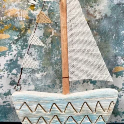 Darthome Limited Wooden Yacht Ornament -Darthome Limited IMG E6178 edited51