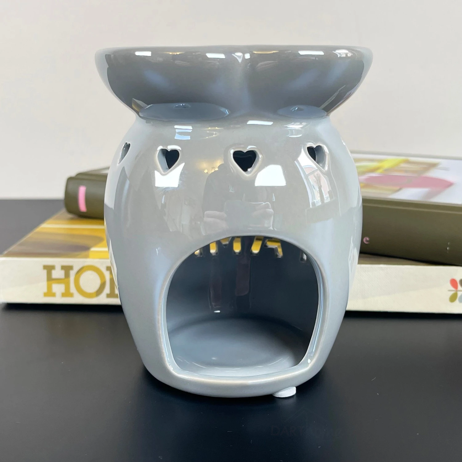 Darthome Limited Family Stensil Grey Wax Melt Burner 4 Darthome Limited Family Stensil Grey Wax Melt Burner - Image 4