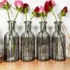 Darthome Limited Set Of 4 Smoky Grey Bottle Vases