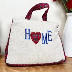Darthome Limited Tartan Red Home Doorstop