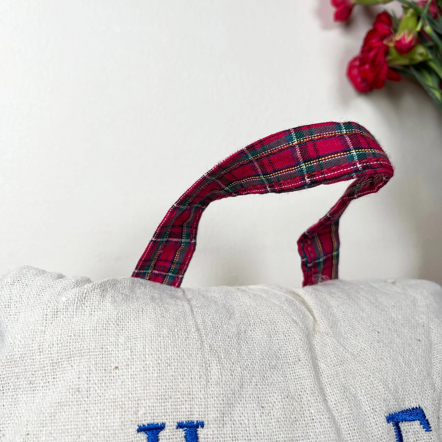 Darthome Limited Tartan Red Home Doorstop 2 Darthome Limited Tartan Red Home Doorstop - Image 2