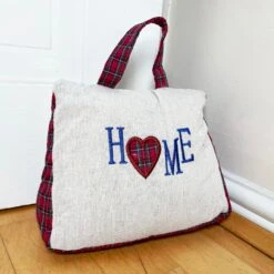 Darthome Limited Tartan Red Home Doorstop 12 Darthome Limited Tartan Red Home Doorstop -Darthome Limited IMG E6342