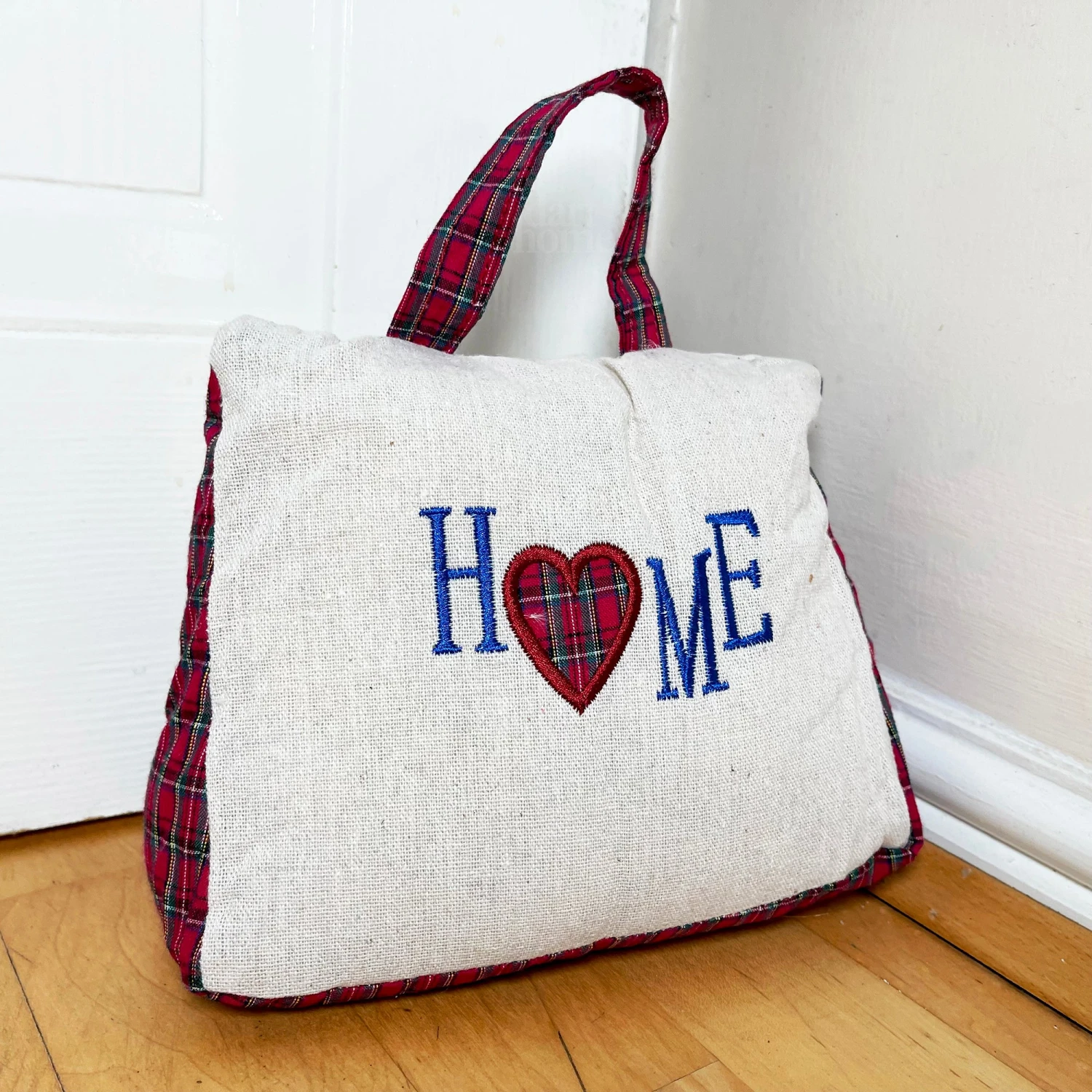 Darthome Limited Tartan Red Home Doorstop 6 Darthome Limited Tartan Red Home Doorstop - Image 6