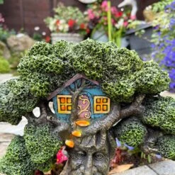 Darthome Limited Resin Fairy Treehouse Ornament -Darthome Limited IMG E6416 edited116