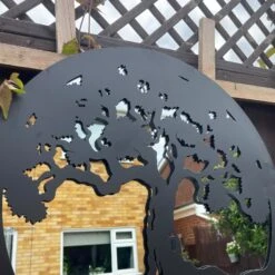Darthome Limited Black Tree Of Life Garden Silhouette Mirror -Darthome Limited IMG E6536 edited222