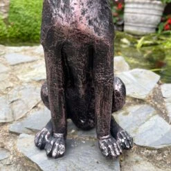 Darthome Limited Bronze Garden Moongazing Hare Ornament -Darthome Limited IMG E6553 edited237