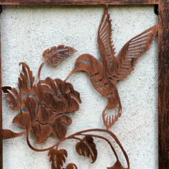 Darthome Limited Bronze Narrow Floral Hummingbird Garden Wall Art 5 Darthome Limited Bronze Narrow Floral Hummingbird Garden Wall Art -Darthome Limited IMG E6566