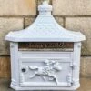 Darthome Limited Victorian Glossy White Post Box