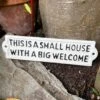 Darthome Limited Small House Big Welcome Cast Iron Wall Sign
