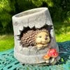 Darthome Limited Hedgehog In Antique Bucket Flower Pot