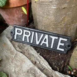Darthome Limited Black Cast Iron Private Sign 5 Darthome Limited Black Cast Iron Private Sign -Darthome Limited IMG E6610 edited294