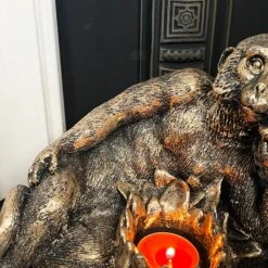 Darthome Limited Gold Lying Monkey Tealight Holder 11 Darthome Limited Gold Lying Monkey Tealight Holder -Darthome Limited IMG E6660