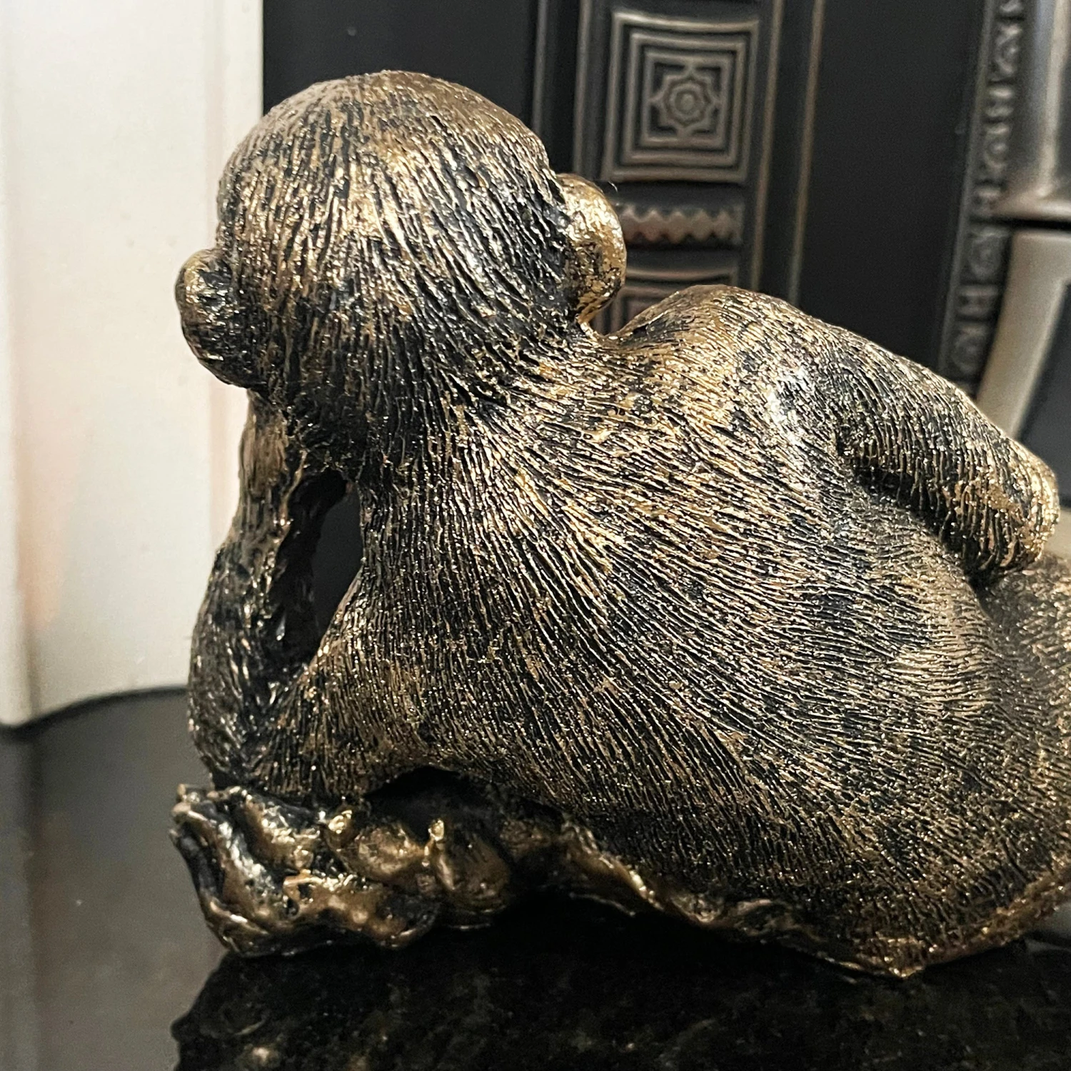 Darthome Limited Gold Lying Monkey Tealight Holder 6 Darthome Limited Gold Lying Monkey Tealight Holder - Image 6