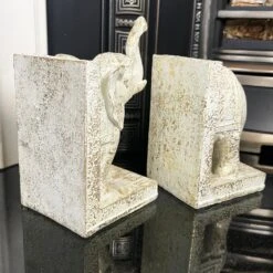 Darthome Limited Set Of 2 Indian Elephant Bookends 21 Darthome Limited Set Of 2 Indian Elephant Bookends -Darthome Limited IMG E6682