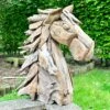 Darthome Limited Teak Root Horse Head Sculpture