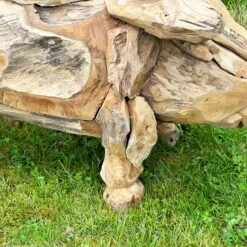 Darthome Limited Teak Root Baby Pig Sculpture -Darthome Limited IMG E6841