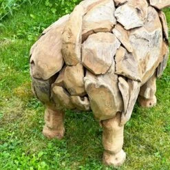 Darthome Limited Teak Root Baby Pig Sculpture -Darthome Limited IMG E6844 0fbe6173 6da9 427e 8ee6 f3cc93126002