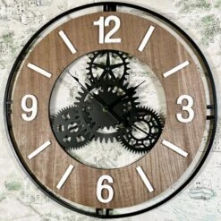 Darthome Limited Industrial Cogs Wall Clock