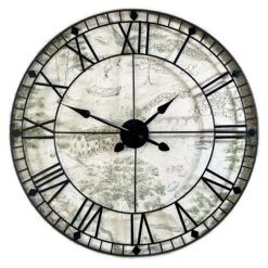Darthome Limited Black Metal 88cm Skeleton Wall Clock -Darthome Limited IMG E6860copy